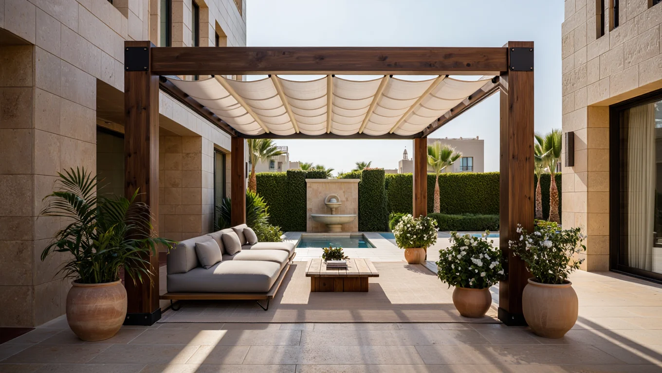 تركيب مظلات وسواتر وغرف زجاجية