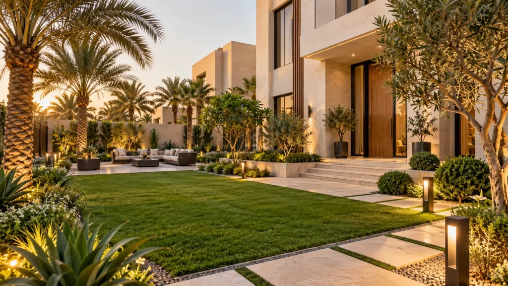 حدائق فلل شمال الرياض